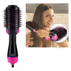 Escova Secadora Escova Seca Alisa E Modela Cabelos 4 Em 1