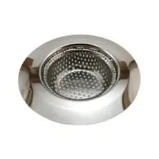 Ralo Inox para Pia, Cozinha ou Tanque M – Fácil de Limpar, Resistente, Antientupimento.