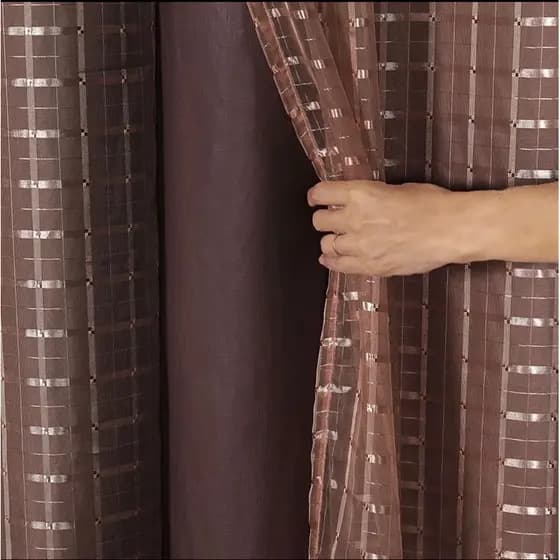 Cortina 4,00 x 2,50 Forro Microfibra Voil Para Varão Quarto Sala Várias Cores