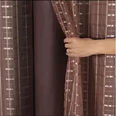 Cortina 4,00 x 2,50 Forro Microfibra Voil Para Varão Quarto Sala Várias Cores
