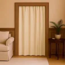 Cortina Porta Blackout para Dividir Ambientes 0,90m x 2,05m | Porta Sala Cozinha Quarto Corredor Vidro e Balcão