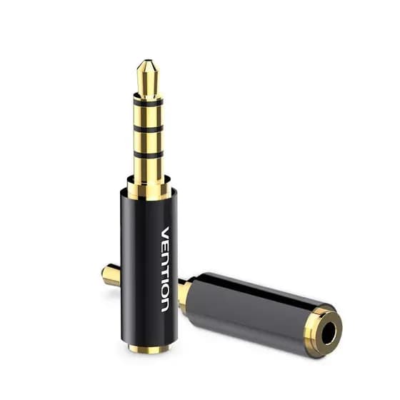 Vention - Adaptador P2 3.5mm Macho x P1 2.5mm Fêmea Áudio
