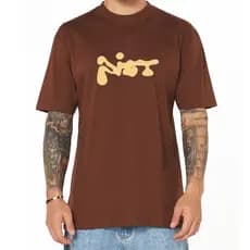 Camiseta Streetwear Piet Bubble Estampada Over Unissex