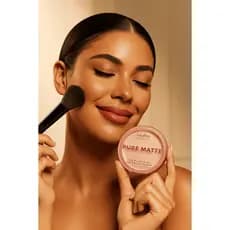 Pó Matificante Pure Matte Ruby Rose - Pele Sequinha o Dia Todo e Controle de Oleosidade Envio em 24h