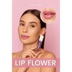 Lip Flower Vivai: Cor Natural, Hidratação para Lábios Saudáveis e Brilhantes Envio Imediato