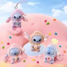 Caixa surpresa de pelúcia Stitch para dormir com cordão, Labu G3 caixa surpresa e bolsa surpresa