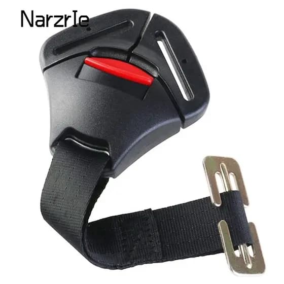 Assento de segurança do bebê do carro Clipe Fixo Bloqueio Fivela Cinto Seguro Correia Harness Peito Criança Clipe Fivela
