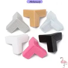 MEBEAUTYBR 4 Pcs Proteção De Borda Bebê Crianças Segurança Soft Protetor De Canto De Mesa