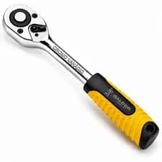 Chave Catraca Reversível Encaixe 3/8 Soquetes Aço Mecânico Profissional Oficina Automotiva Resistent