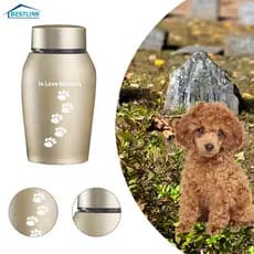 Bestlink2 Urnas De Aço Inoxidável Dourado/Vermelho/Azul/Cinza Animais De Estimação Cães Gatos Pássaros Rato Cremação Cin