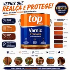 Verniz Premium Mepco para Madeira – Proteção, Brilho e Durabilidade 900ml