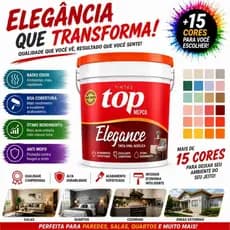 Tinta Acrílica Antimofo Elegance 3,6L para Paredes Internas