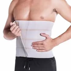 Faixa Elástica Abdominal 4 Gomos (bege) - Kestal