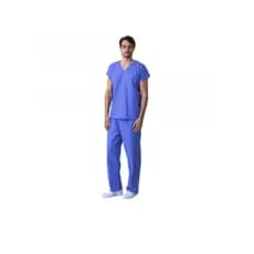 CONJUNTO PIJAMA ALGODÃO CIRÚRGICO UNISSEX (AZUL) - NAMASTÊ
