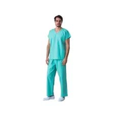 CONJUNTO PIJAMA ALGODÃO CIRÚRGICO UNISSEX (VERDE) - NAMASTÊ