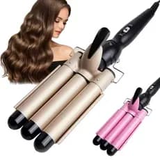 Modelador de cachos tri ondas Tri-ondas modelador 22cm de diâmetro