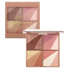 Paleta De Sombra & Bronzer & Iluminador Belle Angel B122