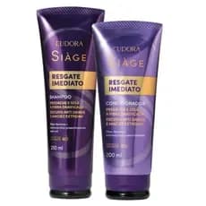 kit Eudora resgate imediato- shampoo + condicionador