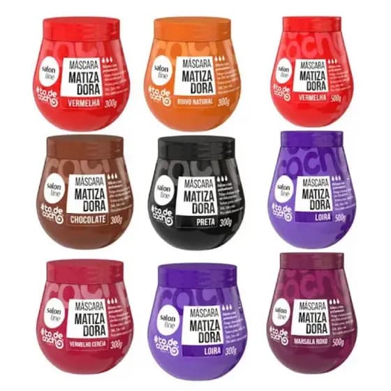 Matizador Salon Line 300gr - Diversas cores