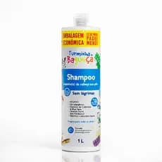 Shampoo/Sabonete Liquido Infantil 1 Litro Turminha Da Bagunça - Sem Lágrimas
