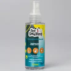Spray Enxaguante Bucal Pet Smelling Para Cães E Gatos – 120 Ml
