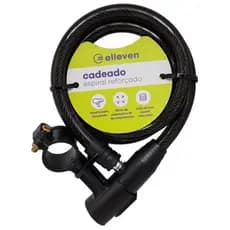 Cadeado Com Chaves Para Bike Moto Trava Tranca Anti Furto Corrente De Cabo De Aço Reforçado Flexível
