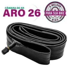Camara De Ar Paco aro 26 Bicicleta 26x1.75/1.90 (balão) Bico Grosso Ideal para sua Bike