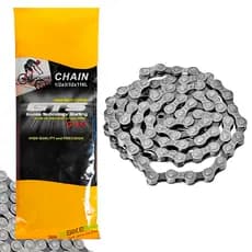 Kits de Corrente Bicicleta GTS G-51l Index Prata 7 Velocidades 116 Elos Bike Premium