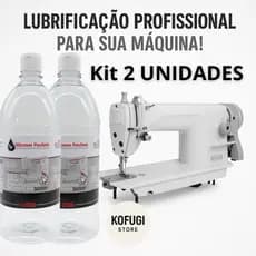 Kit 2 Unid Óleo Mineral Branco Máquina de Costura Industrial e Doméstica 1 Litro Promoção