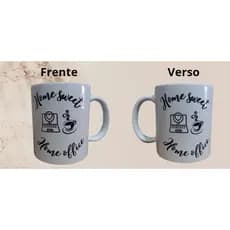 Caneca branca 325ml Home-Office