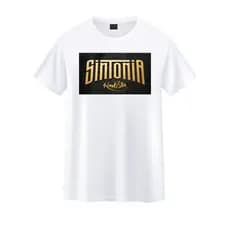 Camiseta Branca 100% Poliéster Serie Sintonia