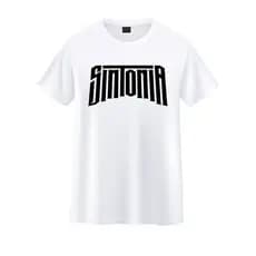 Camiseta Branca Poliéster Serie Sintonia