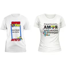 CAMISETA AUTISMO - MODO DIFERENTE DE VER O MUNDO, Autismo,moda casual,moda plus size