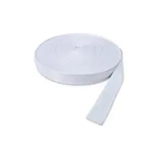 Fita Acetinada 100mts  Branca 20mm Sublimação a melhor para cordão de crachá