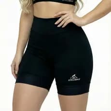 Bermuda Ciclismo Stilo Bike Colors Feminina Preto
