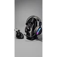 SUPORTE HEADSET GAMER SETUP GAMER SUPORTE DE MESA PARA FONES HEADSET DECORATIVO