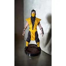 🦂 Boneco Scorpion Mortal Kombat Colecionável 🔥