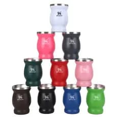 Cuia Térmica Copo Tereré Chimarrão Café Chá Classic 240ml