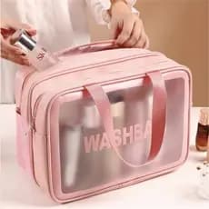 Necessaire Feminina Para Viagem Com Divisórias Organizadora
