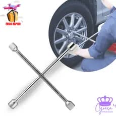 Chave De Roda Tipo Cruz Estrela Reforçada Para Carro E Caminhonete