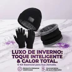 Kit Touca e Encharp com Luva Touch - Proteção e Elegância