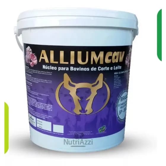 Allium Cav 10 Kg - Alho Pó Fim Das Moscas Carrapatos Vermicida