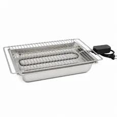 Churrasqueira Elétrica Portátil 1600W Grelha Removível 110V 220V