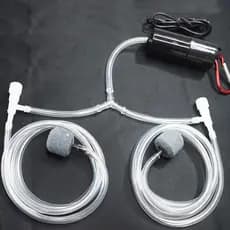 Bomba de Ar para Aquário, Mini Bomba de Oxigênio Portátil USB Silenciosa Economizadora de Energia Compressor para Aquári
