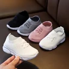Sapatos De Borracha De Sola Macia Para Crianças Tênis Esportivos Antiderrapantes/Casuais Baixo Unisexo