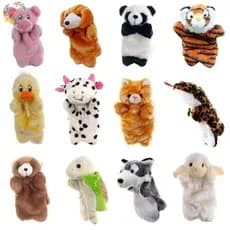PEEWANY1 Fantoche De Mão Animal Koala Bebê Bichos De Pelúcia Educação Infantil Aprendizagem Fantoches De Crianças