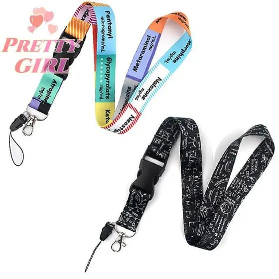 [Pretty ggirl] Série Médica ICU Chaveiro Cordão Presentes Para Médicos Amigos Porta-Crachá USB [Novo]