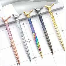 Kit 12 Caneta Metal Pássaro Voador