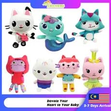 Brinquedo de pelúcia da casa de bonecas Gaby, sereia, presente para crianças XEKD