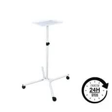 Mesa Auxiliar Suporte Para Vapor de Ozônio Altura Regulável estética massagem clinica